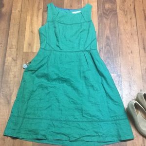 Boden linen dress w pockets 8R